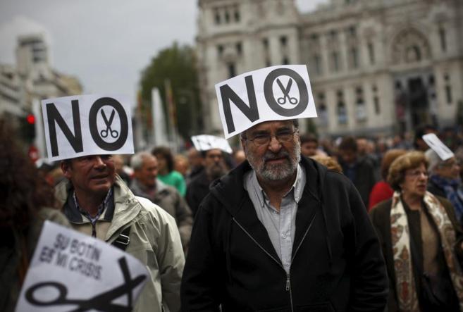 Manifestación del 1 de mayo de 2013 en Madrid.