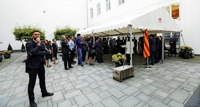 Puigdemont abre embajada en Dinamarca