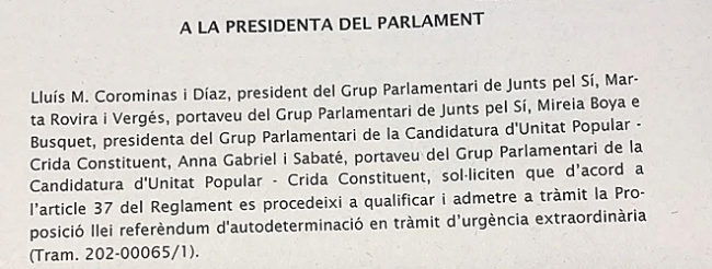 Ilustración editorial del desafío independentista catalán con urnas, escaños y símbolos del choque institucional del 1-O
