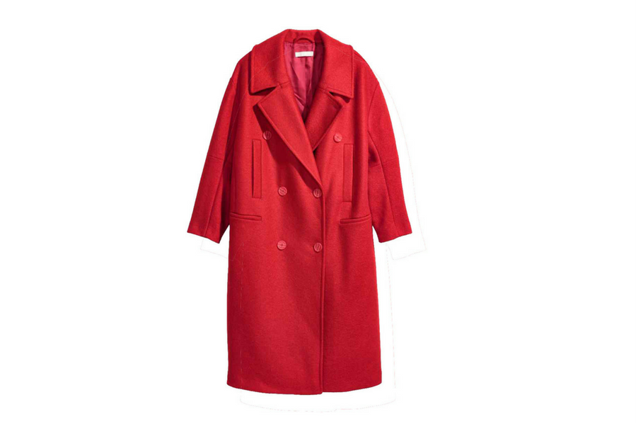Look Navidad: Abrigo de lana en rojo vivo de H\u0026M | Regalos de Navidad | EL  MUNDO