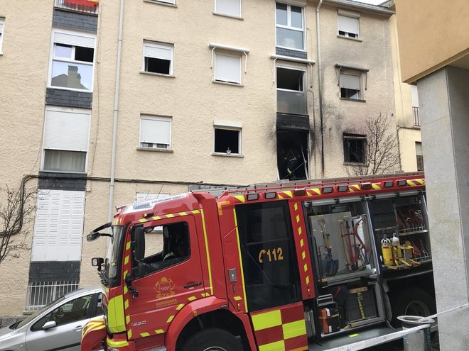 Herida muy grave una mujer con movilidad reducida al incendiarse su ...