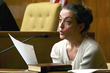 La espaola Mara Jos Carrascosa declara ante un juez de Nueva Jersey. | Efe