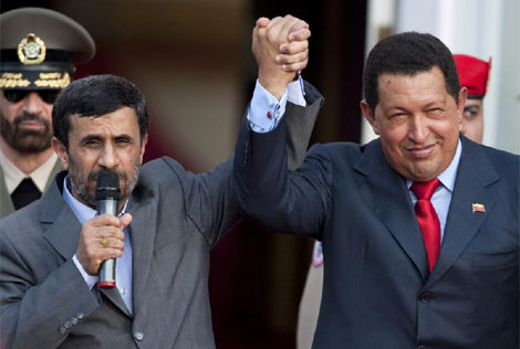 Chvez y Ahmadineyad reunidos en Caracas. | Reuters