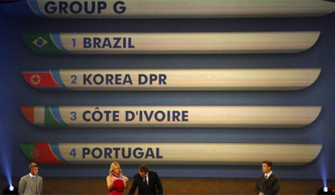 Brasil qued en el Grupo G. | Efe