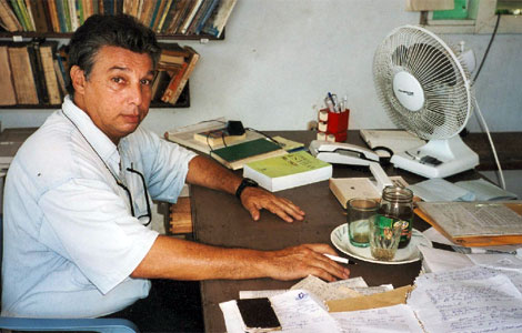 Ricardo Gonzlez Alfonso, das antes de su detencin en marzo de 2003