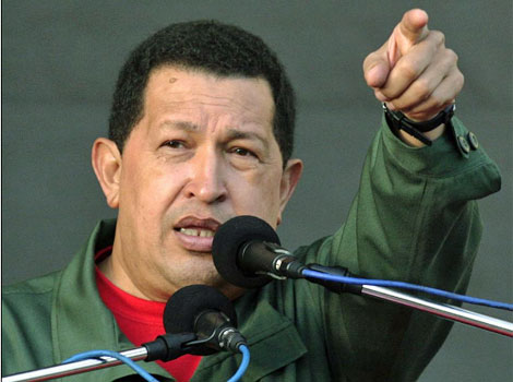 Hugo Chvez alerta a los banqueros.| Reuters