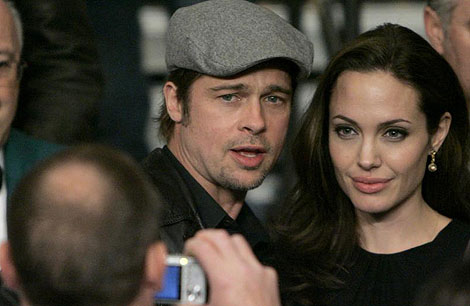 Brad Pitt y Angelina Jolie, otra vez los ms solidarios. | Ap