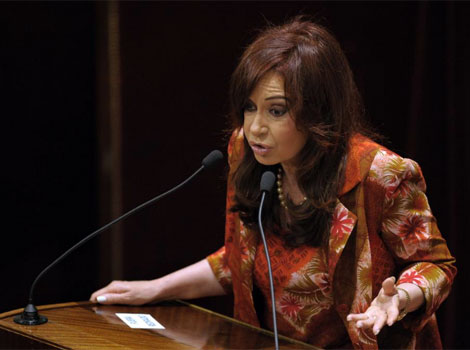 Cristina Fenndez de Kirchner.| AFP