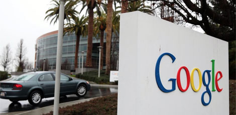 Edificio central de Google en Mountain View, California. | AFP