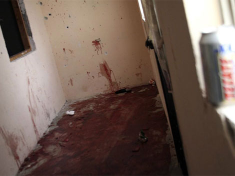 Imagen de uno de los cuartos de la vivienda en la que fueron asesinados 16 jvenes en Ciudad Jurez el 31 de enero. | Reuters