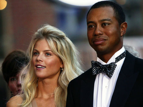 Tiger Woods y su esposa, Elin Nordegren, en el Ryder Cup.| ELMUNDO