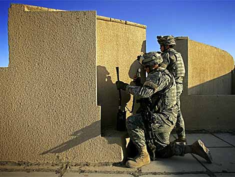 Soldados estadounidenses en Bagdad. | ElMUNDO.es