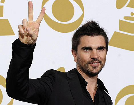 El cantante colombiano, durante la entrega de los Grammy el pasado 31 de enero. | Efe