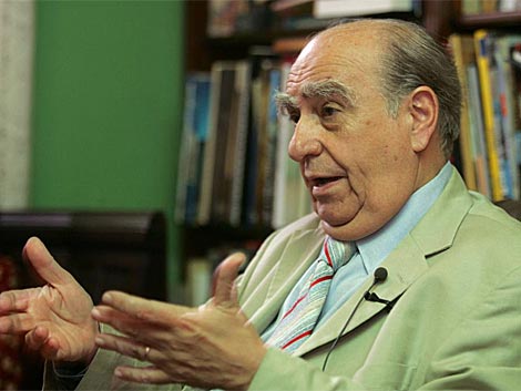 l ex presidente uruguayo Julio Mara Sanguinetti este martes 23 de febrero de 2010. | EFE