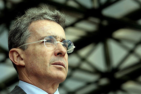lvaro Uribe. Foto: Efe