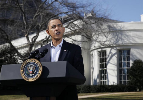 El presidente Obama ofrece su ayuda a Chile desde la Casa Blanca. | AP