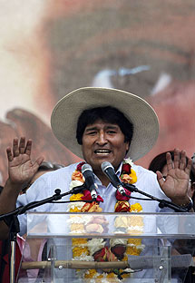 Evo Morales. | Ap