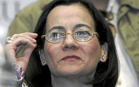 Clara Rojas durante una rueda de prensa en el 2008. | Archivo