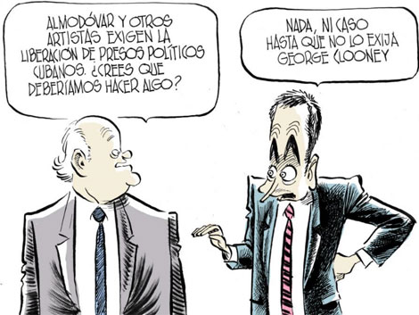 Moratinos y Zapatero por Ricardo. | El Mundo