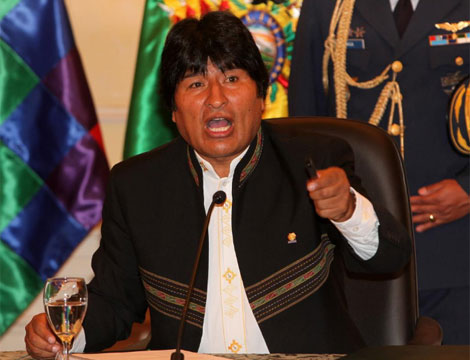 El presidente de Bolivia, Evo Morales. | Efe