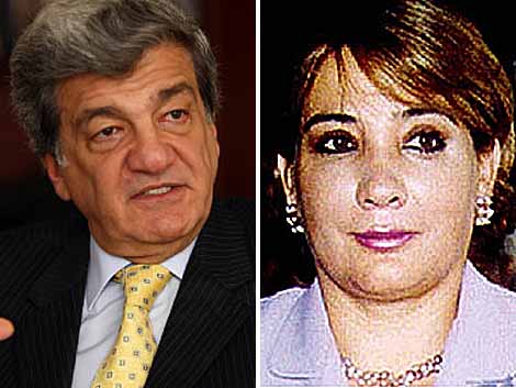 Jorge Eduardo Gchem y Gloria Polanco.