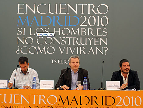 Los panelistas de encuentromadrid. | ELMUNDO.es