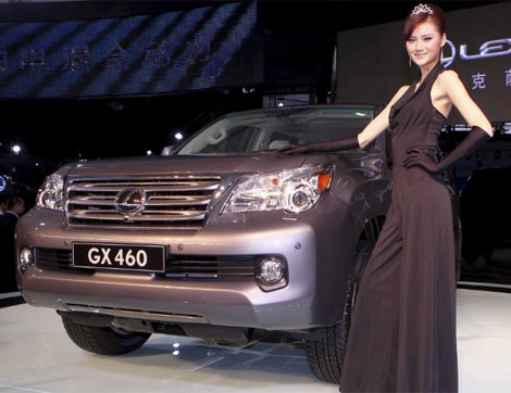 Un GX460 en el Saln del Auto en Shangai el ao pasado. | AP