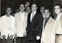 Castro en Miami en 1955