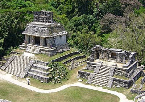 Ruinas mayas de Palenque.