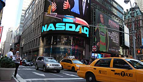 Una tpica imagen de Times Square. | AFP