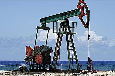Un pozo de extraccin de petroleo en Cuba. | Reuters