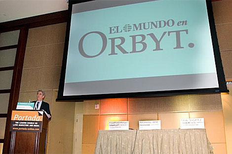 Antonio Fernndez-Galiano en la 'Cumbre Panregional de Medios 2010', en Miami. | Juan Bernal