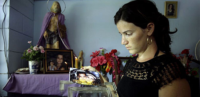 Lianet Molina, hermana de Liazan, asesinada por su ex novio de Gerardo Regalado, que mat a tres mujeres ms. | AP