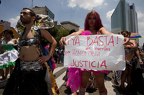 Miles de homosexuales han recorrido el centro de Mxico. | Sal Ruiz