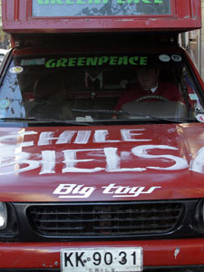 Greenpeace apoya a Bielsa. | J. B.