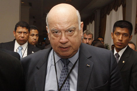El secretario general de la OEA, el chileno Jos Miguel Insulza. | Reuters