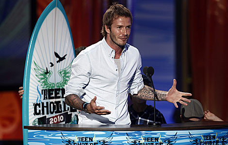 David Beckham en los Teen Choice Awards. I AP
