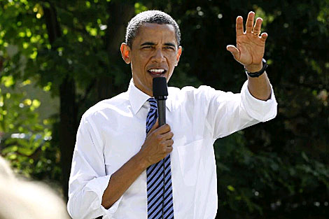 El presidente Obama conversa con familias de Ohio sobre economa. | Reuters