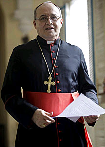 El cardenal Ortega.