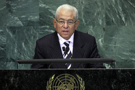 El embajador de Venezuela ante la ONU, Jorge Valero. | AP