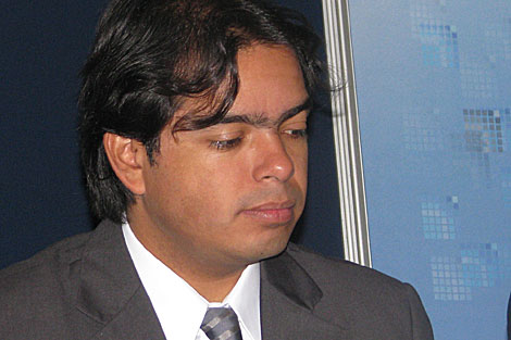 Ronaldo Robles, secreatario de Comunicaciones del gobierno de Guatemala.