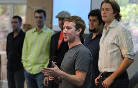 Mark Zuckerberg habla durante un evento reciente en las oficinas de Facebook. I Reuters