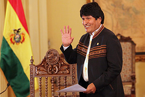 El presidente boliviano, Evo Morales.| Efe