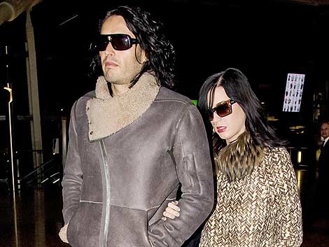 Katy Perry y Russell Brand. | Foto: Gtres