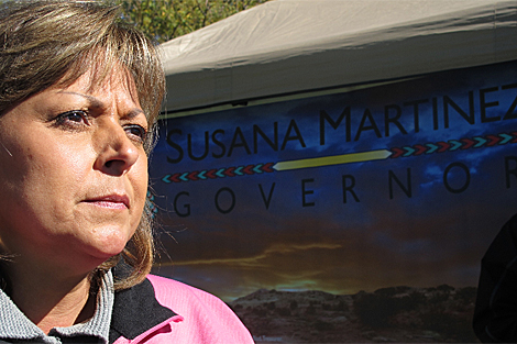 Susana Martnez, candidata republicana a gobernadora de Nuevo Mxico. | C.F.