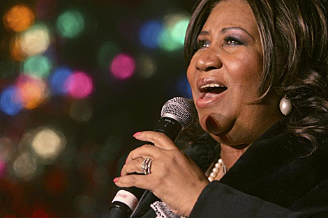 Aretha Franklin durante un concierto.| dpa