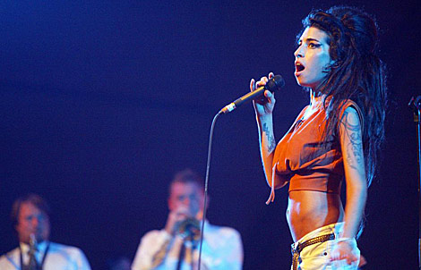 Amy Winehouse, durante un concierto en Espaa en 2007. | ELMUNDO.es