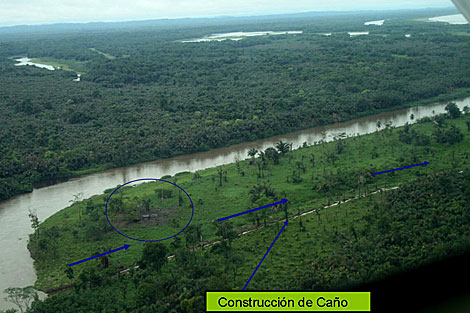 Imagen area del ro San Juan, lmite fronterizo entre Nicaragua y Costa Rica. | Efe
