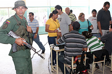Uno de los centros de votacin para elegir el prximo alcalde en Maracaibo. | Efe