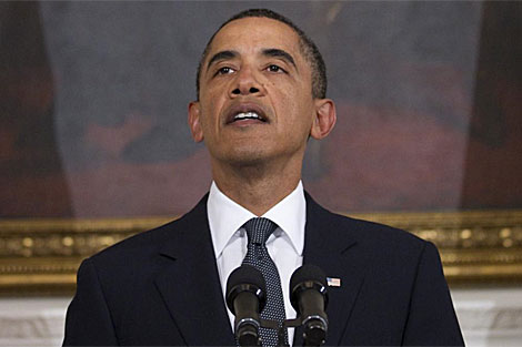 El presidente Obama en un discurso tras el tiroteo de Tucson, Arizona. | AP